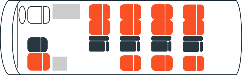 マイクロバス座席配置図
